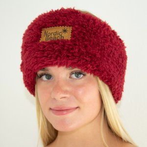 Red Velvet Nordic Beach Head Wrap